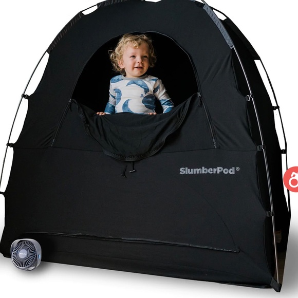 Slumberpod Other Slumberpod 2 Black With Grey With Fan Poshmark